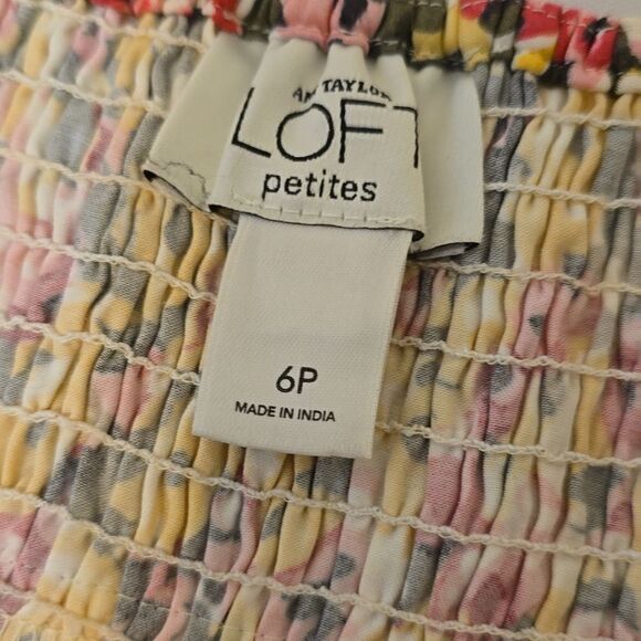 Women’s LOFT Floral Halter Top size 6 - Picture 8 of 9